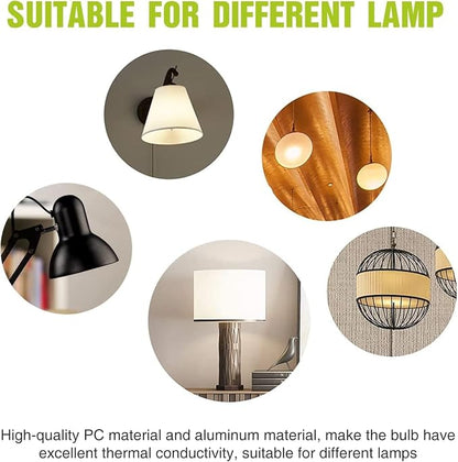 Neporal A19 Rechargeable Light Bulbs Emergency Light Bulb - Image 6