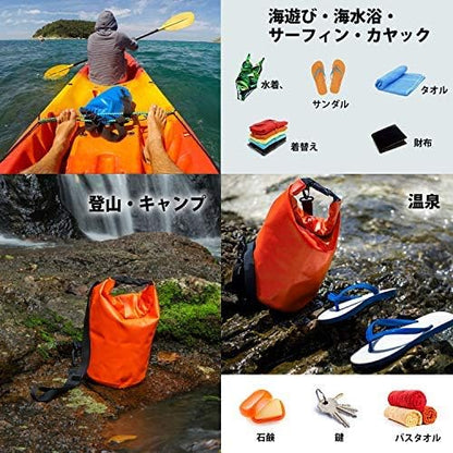 Unigear Dry Bag Waterproof, 2L/5L/10L/20L/30L/40L Floating and Lightweight Bags - Image 8