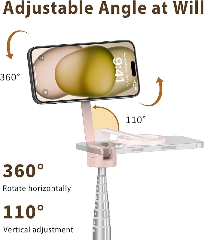 TONEOF 68" Magnetic Selfie Stick Tripod - Image 5