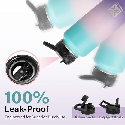DYSANKY Insulated Water Bottle | Thickened Stainless Steel Vacuum Metal | - Image 5