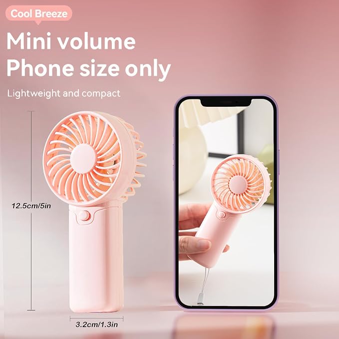 4 Pack Mini Portable Fan - Image 6