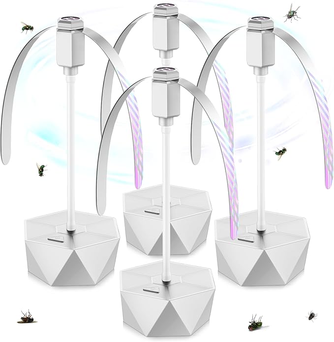 PIMAG Fly Fans for Tables, Fly Repellent Fan Outdoor Indoor Keep Flies Away by PIMAG