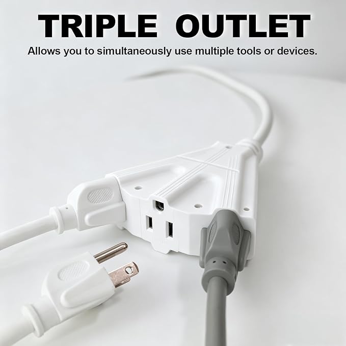 EP 2 Pack 6 Ft Outdoor Extension Cord - Image 4