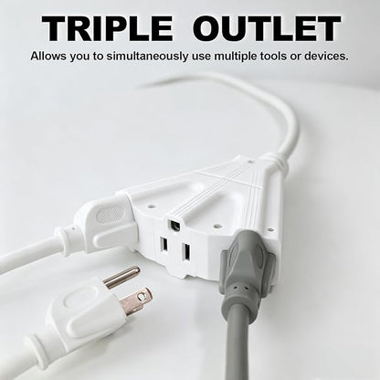 EP 2 Pack 6 Ft Outdoor Extension Cord - Image 4
