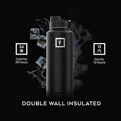 IRON °FLASK Camping & Hiking Hydration Flask - 32 oz Aurora - Image 4