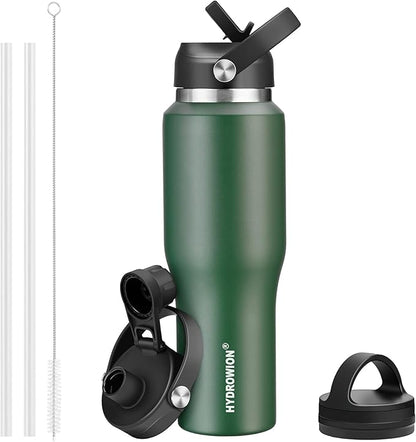 40 oz Insulated Water Bottle by HYDROWION