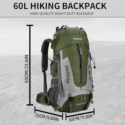King'sGuard 60L Hiking Backpack - Image 5