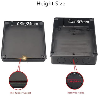 Project Box IP65 Waterproof Dustproof Junction Boxes ABS Plastic DIY Electronic - Image 4