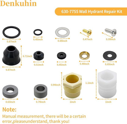 630-7755 Wall Hydrant Repair Kit Compatible - Image 6
