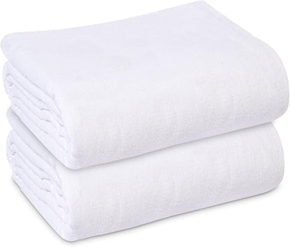 Linteum Textile 100% Cotton Hospital Patient Bath Blanket, Bed Bath Sheet by LinteumTextileSupply