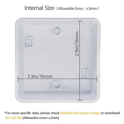 LeMotech Junction Box, Electrical Box IP65 Water Resistant Dustproof ABS - Image 3