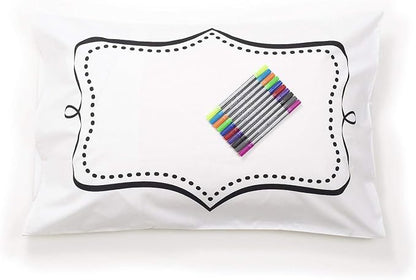 Coloring Pillowcase for Kids – Reusable DIY Pillow Cover - Image 8