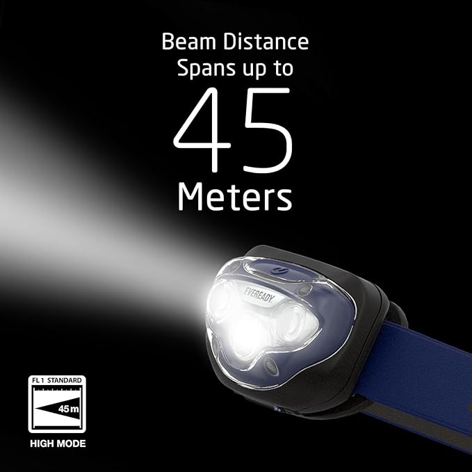 EVEREADY LED Headlamps Pro200, IPX4 Water Resistant, Bright and Durable Head - Image 3