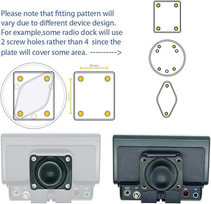 LycoGear Heavy Duty Metal AMPS Hole Pattern ELD Drinks Cup Holder Mount - Image 5
