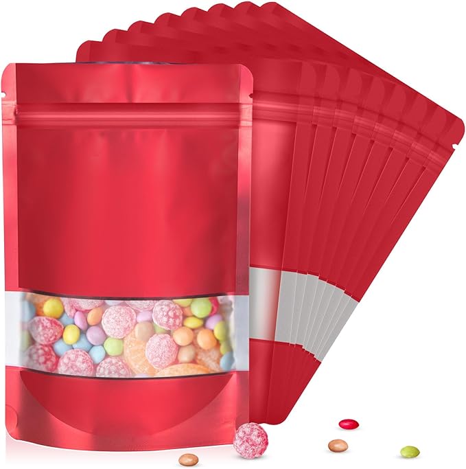 3.5"x5" 120pcs Mylar Bags for Food Storage, Smell Proof Bag by ODDIER