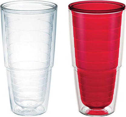 Tervis Clear & Colorful Tabletop Made in USA Double Walled Insulated Tumbler - Image 2