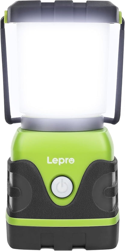 Lepro 1500LM Battery Powered LED Camping Lantern, Waterproof Tent Light by Lepro