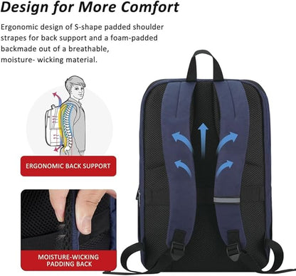 MAXTOP Deep Storage Laptop Backpack Business Anti-theft Backpacks College - Image 3