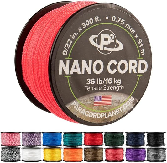 Paracord Planet Nano Cord –Lightweight Nylon Nano Paracord – Great by ParacordPlanet