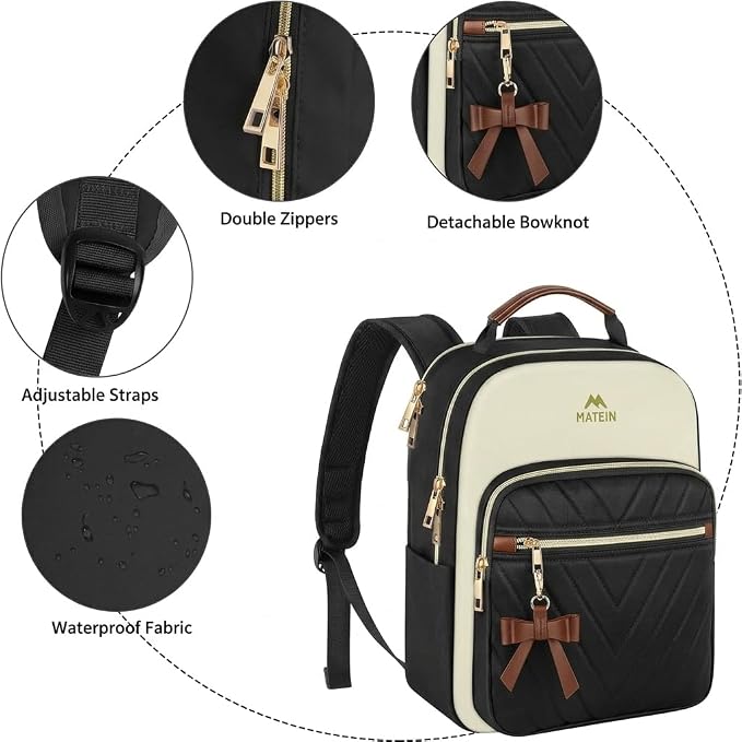 MATEIN Mini Backpack Purse for Women, Fashion Small Purse Backpack, Waterproof - Image 4