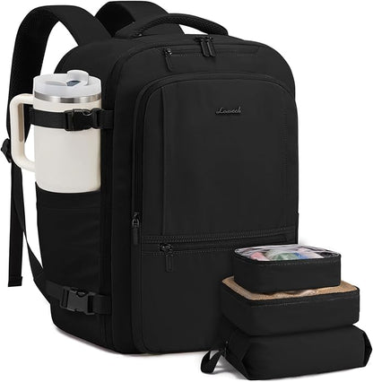 LOVEVOOK Travel Backpack for Women & Men, 40L Large Carry On Backpack Airline by LOVEVOOK