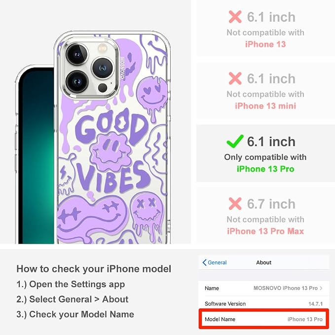 MOSNOVO Case for iPhone 13 Pro - Image 2