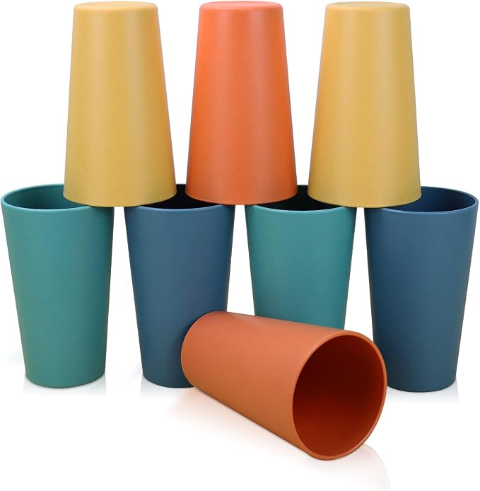 Homienly Reusable Plastic Cups - Image 5