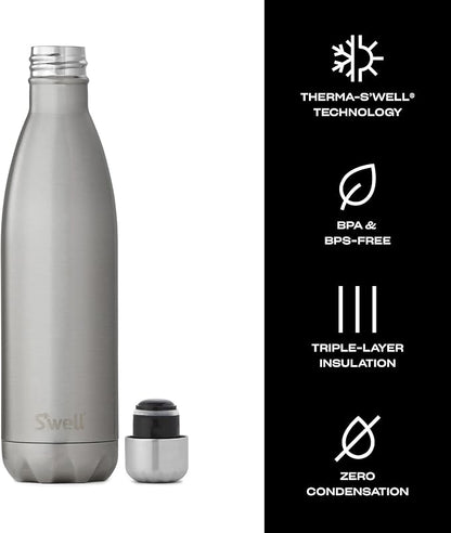 S'well Stainless Steel Water Bottle, Triple Layered Vacuum Insulated Containers - Image 4