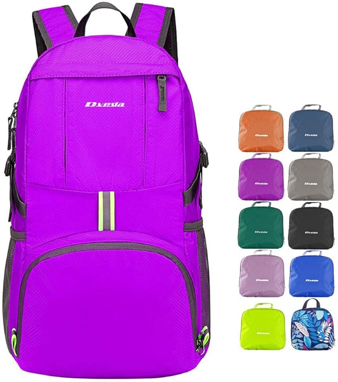 35L Lightweight Packable Backpack Waterproof Durable Hiking Travel Backpack by Dveda