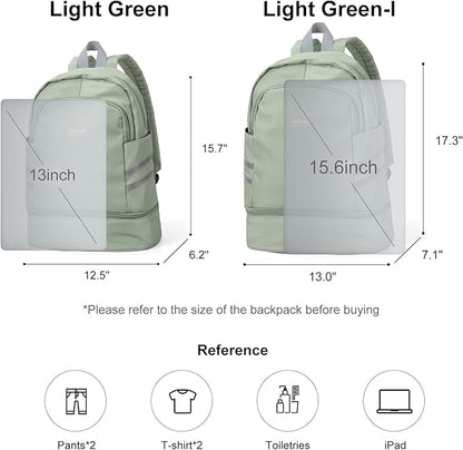 coofay Gym Backpack For Women Waterproof Sports Backpack - Image 2