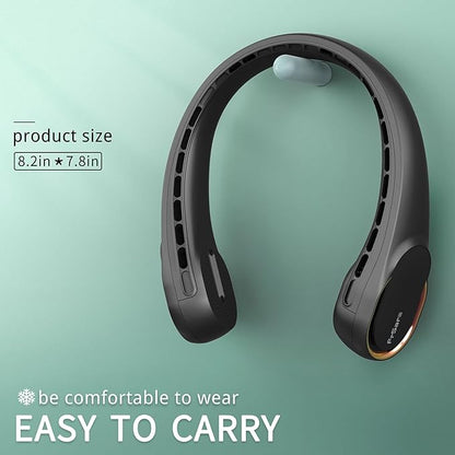 FrSara Neck Fan, Bladeless Neck Fan, Upgraded 4000mAh, Long Endurance, Upgraded - Image 6