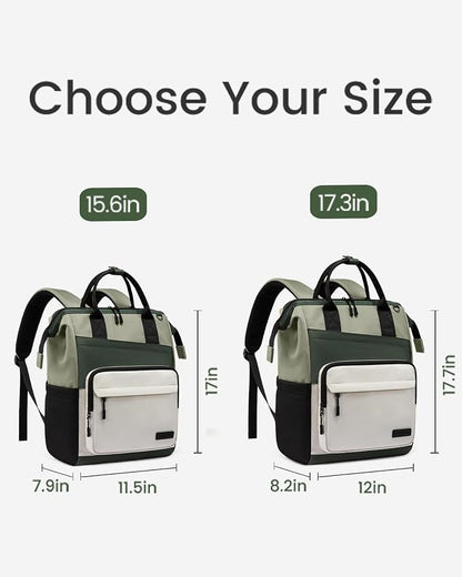 LOVEVOOK Laptop Backpack for Women, 17 Inch Travel Backpack for Work College - Image 8