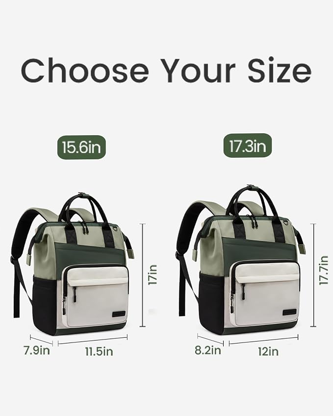 LOVEVOOK Laptop Backpack for Women, 15.6 Inch Travel Backpack for Work College - Image 8