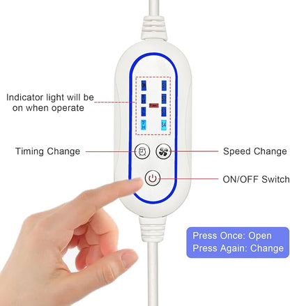 Portable Ceiling Fan USB Powered Canopy Fan - Image 2
