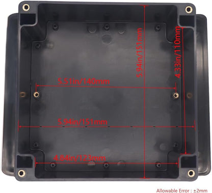 Project Box ABS Black Electrical Boxes IP65 Outdoor Waterproof Box Electronic - Image 4