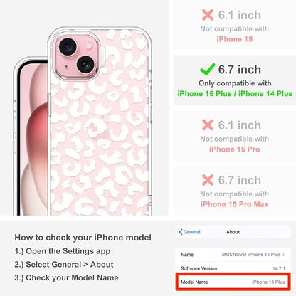 MOSNOVO Case for iPhone 15 Plus/iPhone 14 Plus - Image 2