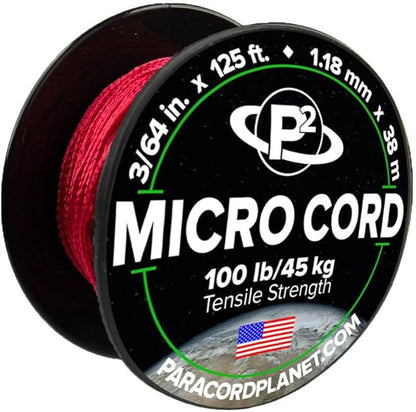 Paracord Planet Micro Paracord – Thin Braided Cord by ParacordPlanet