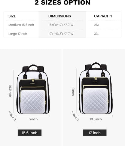 LOVEVOOK Laptop Backpack for Women, Fashion Backpack Purse for Travel - Image 9