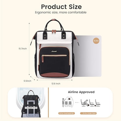 LOVEVOOK Laptop Backpack for Women Work Bag - Image 5
