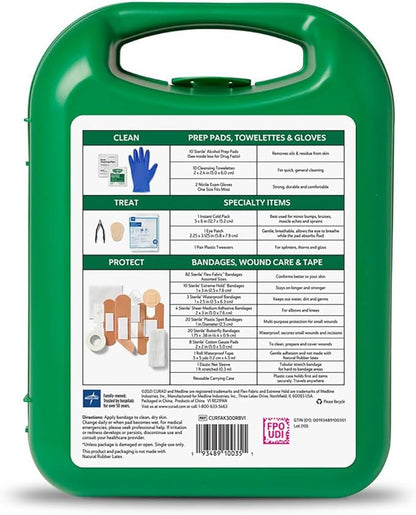 CURAD 175-Piece Complete First Aid Kit in Reusable Case - Image 2