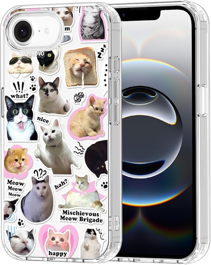 MOSNOVO for iPhone 17e Case/iPhone 16e Case, Shockproof Military-Grade by Mosnovo