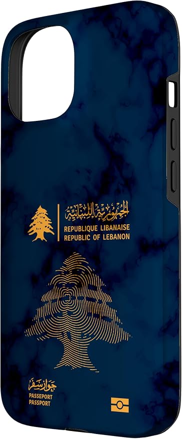 Lebanon, Lebanon Passport, Lebanon Flag, Lebanon map. Case - Image 2