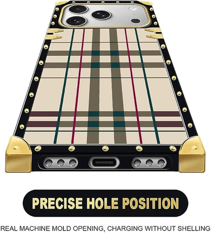 for iPhone 17 Pro Max Case Luxury Golden Decoration - Image 5