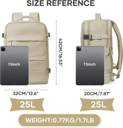coowoz Travel Backpack For Women Men, Carry On Backpack, Hiking Backpack - Image 3