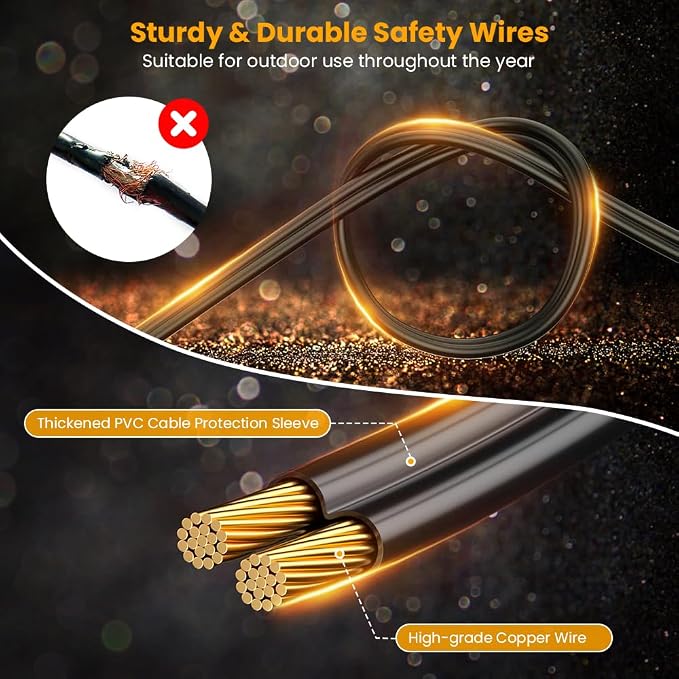 50FT Solar String Lights Outdoor Waterproof IP65 - Image 6