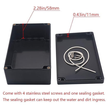 Junction box, Raculety Electrical Project Case Power Junction Box, Project Box - Image 4