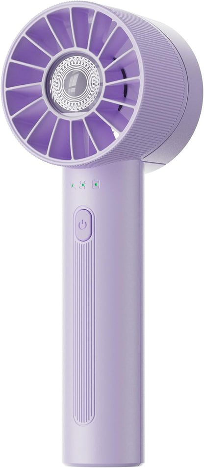 Portable Mini Handheld Turbo Fan, 4 Speed High Velocity Personal Cooling Device by Coolwill