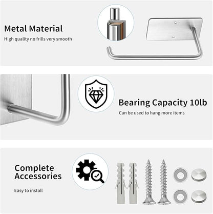 Hat Racks for Baseball Caps 4 Pack, Stainless Steel Adhesive Hat Hanger Hooks - Image 4