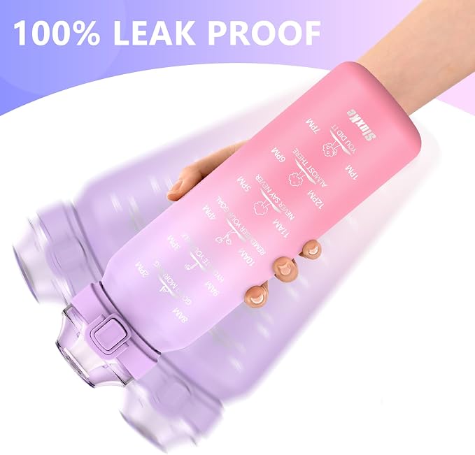 SLUXKE 24oz Insulated Water Bottle 18/10 Stainless Steel - Image 5