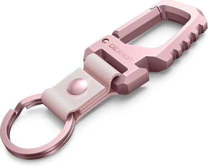 Dexnor Heavy Duty Key Chain Bottle Opener, Carabiner Key Ring Clip by Dexnor